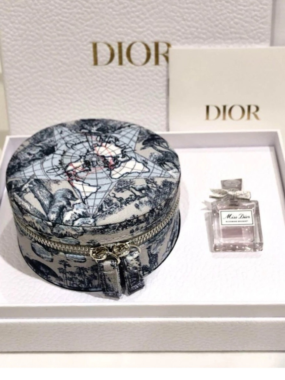 DIOR JEWELRY CASE PERFUME GIFT SET